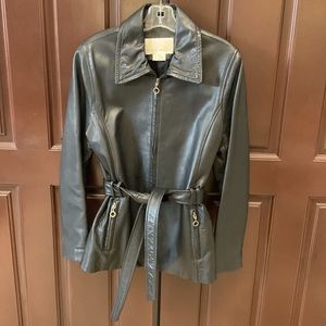 Nine west leather jacket